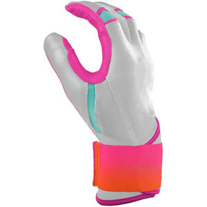 Guantes de Bateo de Béisbol y Sóftbol de Piel Antideslizantes Personalizados de Alta Calidad para Hombre y Mujer, Multicolores, para la Posición de Receptor - Product Image 3