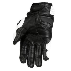 Gants de moto en cuir véritable pour hommes Gants d'équitation coupe-vent à doigts complets Gants de moto d'été à écran tactile respirant - Product Image 6