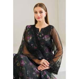 Conjunto de Traje de Mujer en Organza Bordada UF-525 - Product Image 4