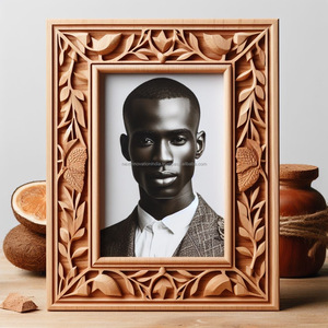 Meilleure vente Cadre photo en bambou entièrement fait à la main Cadre photo en bois sculpté - Product Image 1