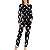 Vente en gros de robes de nuit élégantes pour femmes, ensemble de vêtements de nuit, pyjamas grande taille, 100% coton