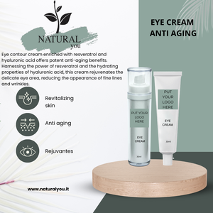 ครีมบำรุงรอบดวงตาสูตรเฉพาะ คุณภาพสูงจากซัพพลายเออร์อิตาลี ผลิตภัณฑ์ดั้งเดิม ผสมไฮยาลูรอน ช่วยลดเลือนริ้วรอย ปราศจากซิลิโคน และไม่ทดลองกับสัตว์ - Product Image 3