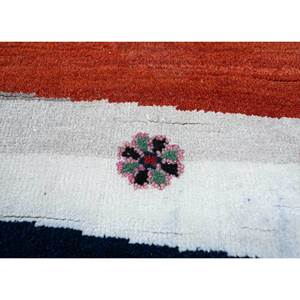 Tapis de prière multi-nœuds en laine et soie de bambou Freedom Manchaha Les-8127 - Product Image 2