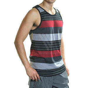 Vêtements de musculation personnalisés pour hommes, débardeurs sans manches imprimés, singlet, débardeur pour hommes - Product Image 4