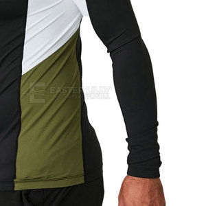 Camiseta Deportiva de Alta Elasticidad para Hombre, Manga Larga, para Actividades al Aire Libre, con Protección UV, para Movimiento Flexible y Comodidad, MOQ Bajo, Mejor Precio - Product Image 5