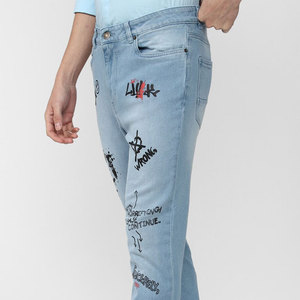 Quick Dry Trendy Outfit Online Selling Men Jeans Pant New Arrival Best Style Fashionable Men Jeans Pant - Product Image 5