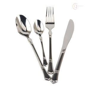 Ensemble de couverts de luxe en acier inoxydable |   Vaisselle moderne et écologique pour les événements et les fêtes à domicile - Product Image 4