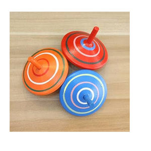 Jouet de toupie en bois traditionnel en matériau naturel classique chaud pour enfants garçons éducatifs haut prix de gros de l'Inde - Product Image 3