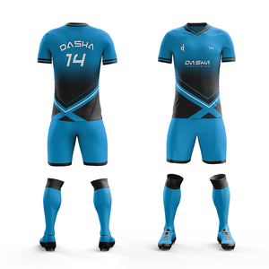 High Quality Custom Sublimation Men's <b>Soccer</b> Uniform Quick Dry Breathable Training Wear Wholesale Customized Team <b>Soccer</b> Uniform - Product Image 5