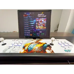 New Pandora DX Saga Fighting Arcade 3D Game Box 1-4Players High-quality Retro Tabletop Console Cabinet Bartop 20000+ Games