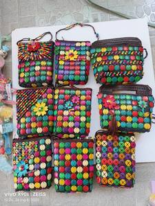 Sac en coquille de noix de coco nouveau design Sacs à main en couleur faits à la main en noix de coco Sacs faits à la main de Coco - Eco Friendly - Product Image 5