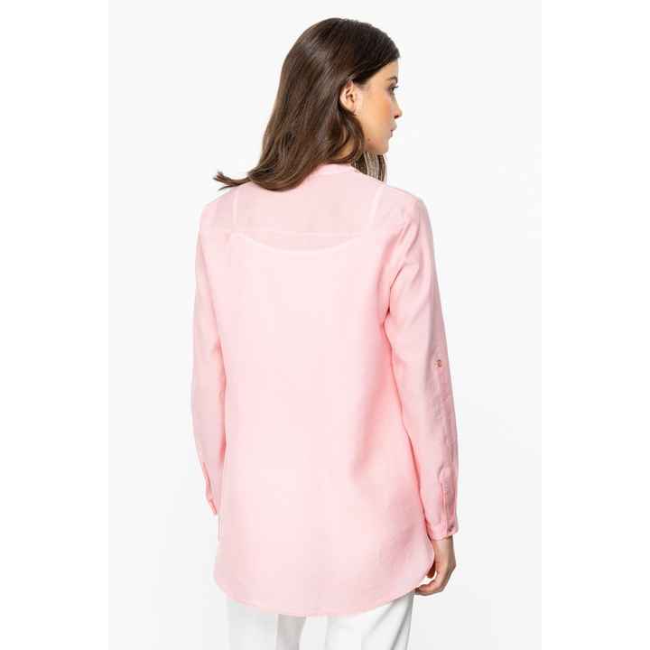Embroidered Long Sleeve Blouse