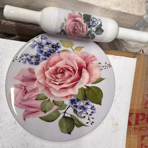 Pure Rajasthani <b>Marble</b> Chakla and Belan for Home Use and Decor Wholesale Price - Product Image 1