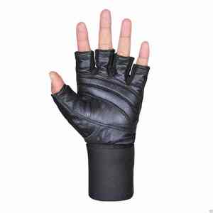 Gant de gymnastique antidérapant respirant sport haute qualité haltérophilie Fitness entraînement gants en cuir - Product Image 2