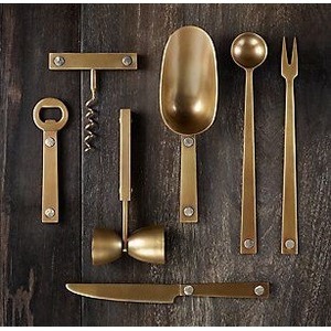 Juego de Herramientas de Barra de Acero Inoxidable Dorado que Ofrece un Rendimiento Profesional y una Presentación Atractiva en el Bar - Product Image 6