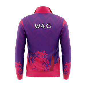 Veste de survêtement unisexe personnalisée à prix avantageux, logo imprimé personnalisé, écologique, coupe-vent, respirante, fermeture éclair intégrale, vêtement d'extérieur formel - Product Image 6