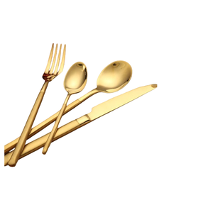 Hand Made Luxury Home Hotel Decor Metal Flatware <b>Set</b> Customize Design Hot Selling Metal Luxury <b>Set</b> of <b>6</b> Pieces Cutlery - Product Image 2