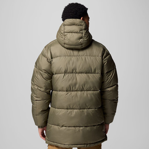 Fournisseur en gros de vestes matelassées à capuche de style universitaire, coupe-vent, de haute qualité, à col montant en toile, pour hommes, pour un usage décontracté - Product Image 3
