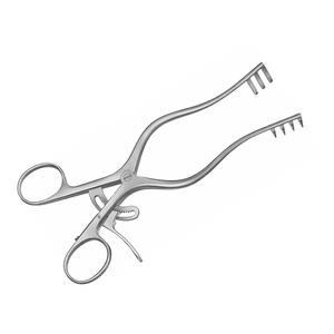 WEITLANER Manual 165 Mm Retractor de Retención Automática 6 12 3x4 Puntas Afiladas Acero Inoxidable No Estéril Reutilizable - Product Image 2