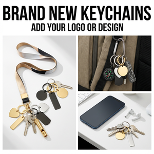 <span class=keywords><strong>Portachiavi</strong></span> in Metallo Personalizzabile - Rotondo/Rettangolare/Qualsiasi Forma, Stampa e Incisione Laser/UV di Testo, Logo, Slogan per Regali e Souvenir - Product Image 6