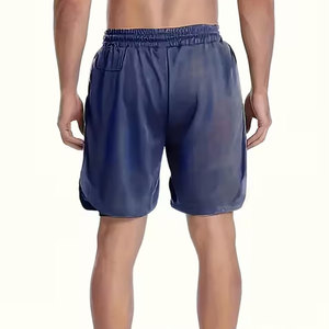 Gym Shorts for Men Casual Mid Waist Solid Quick Dry Breathable Lightweight Training Fitness Workout Comfortable Durable - Product Image 3