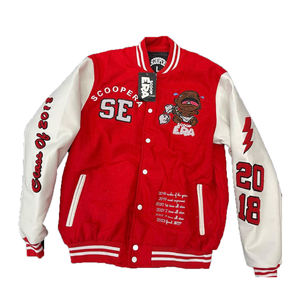 Veste Scoopera pour hommes haute qualité toile respirante Varsity Baseball Design col montant hiver nouveauté - Product Image 1