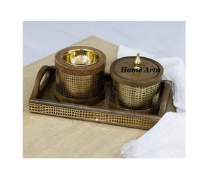 Brûleur d'encens Bakhoor Oud de forme personnalisée en bois de qualité de luxe Mabkhar de fabrication en Inde - Product Image 2