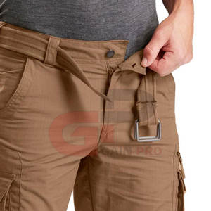 Pantalones cargo ligeros de servicio OEM, pantalones cargo hechos con diseño de alta calidad, pantalones cargo bajos Moq - Product Image 5