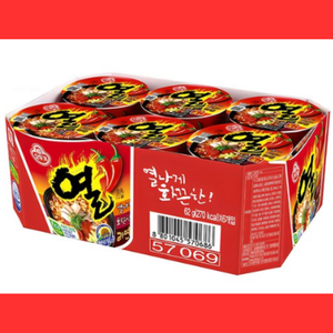 Ottogi Yeul <b>Ramen</b> <b>Spicy</b> Small Cup 15pcs - Quick & <b>Spicy</b> Ready to Eat <b>Noodle</b> for Wholesale - Product Image 2