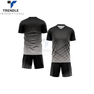 เสื้อฟุตบอลผู้ใหญ่แบบกำหนดเอง ชื่อทีมส่วนตัว หมายเลขผู้เล่น ดีไซน์ไม่ซ้ำใคร ระบายอากาศได้ดี กันน้ำ 100% น้ำหนักเบา แบบสั้น - Product Image 6