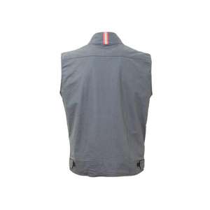 Ropa DE SEGURIDAD reflectante para hombre y mujer, chaleco de trabajo de hierro gris ondulado en lona de algodón elástico, de color gris, para el - Product Image 5