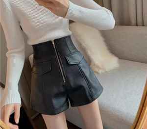 หนังแกะแท้ทำด้วยมือมีเชือกผูกระบายอากาศได้ดีสวมใส่สบายๆสีพื้นสั้นพร้อมคริสตัล - Product Image 3