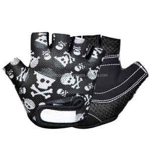 Guantes de Ciclismo de medio dedo para niños de neopreno de alta calidad al por mayor de fábrica, equipo deportivo antideslizante transpirable personalizado para exteriores - Product Image 1
