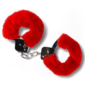 Esposas Cómodas y Suaves con Ajuste Regulable, Accesorio de Relajación para Juegos de Rol, Color Rojo Elegante, Venta al por Mayor y Exportación - Product Image 2