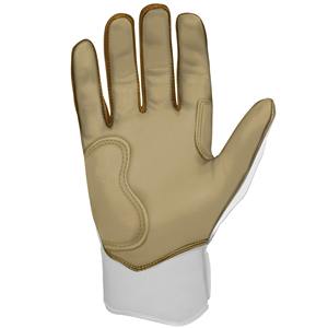 Gants de baseball américain en cuir véritable absorbant les chocs Meilleurs gants de frappeur non piquants pour adultes et jeunes LBBG-0034 - Product Image 2