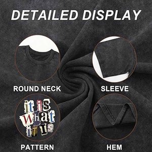 Venta al por mayor de alta calidad 100% algodón camisetas de los hombres de peso pesado de gran tamaño Unisex impresión personalizada etiqueta privada T- - Product Image 6