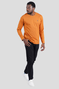 Camiseta de Hombre de Color Liso con Lavado Enzimático, Estilo Moderno, Calidad de Exportación, Acabado Suave, Transpirable y Ecológica - Product Image 3