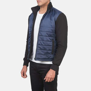 Nashville Quilted Windbreaker Jacket Winter Warm Zipper Cotton Polyester Washed Technique Printed Plus Size Knitted <b>Windproof</b> - Product Image 2