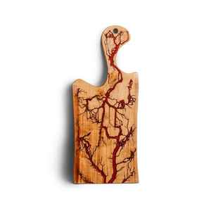 Tabla de cortar de madera de Acacia hecha a mano india con tabla de queso de resina, nuevos productos, utensilios de cocina para decoración del hogar y propósito de regalo - Product Image 3