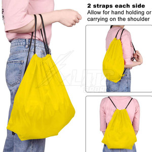 Comfortable Easy Carry <b>Drawstring</b> Gym <b>Bag</b> With Large Capacity And Built In Safety For Training Sessions - Product Image 4