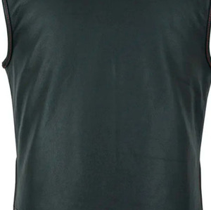 Gilet en coton réversible imperméable et respirant de haute qualité avec fermeture éclair, élégant, nouvelle mode, logo personnalisé, vêtement d'extérieur décontracté pour homme, hiver - Product Image 4