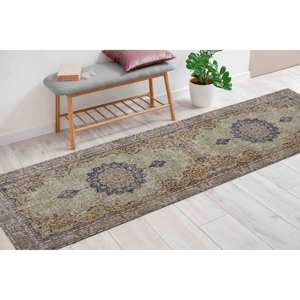 Floral Medallion Printed <b>Rug</b>: Turkish-Inspired Soft 3D Design,Velvet <b>Rug</b> - Product Image 3