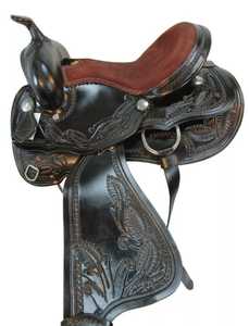 Prix de gros disponible des dernières selles de dressage western pour chevaux selle d'équitation western en cuir - Product Image 5