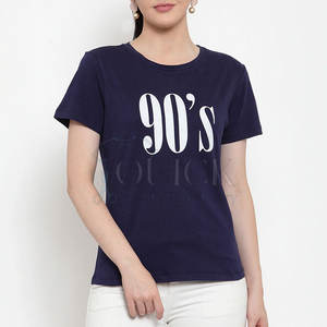 2025 nuevo estilo de mujer, camiseta de manga corta personalizable ecológica, cuello redondo, Material suave transpirable de secado rápido para verano - Product Image 1