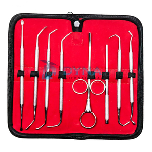 Juego de 8 instrumentos dentales de elevación de senos, instrumentos de Implantología - Product Image 1