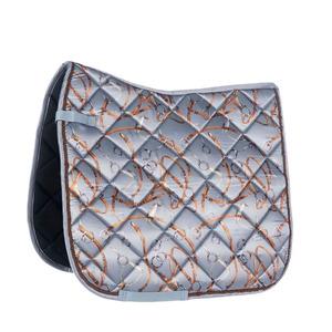 Almohadilla de neopreno a prueba de golpes para silla de montar western, antifricción, con refuerzo de cuero para protección de la espalda del caballo, ideal para el trabajo. - Product Image 1