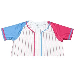 Maillot de baseball pour homme adulte - Logo d'équipe personnalisé par sublimation 100% polyester Séchage rapide et respirant Design uni Tissu de 300 grammes - Product Image 4