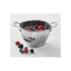 Tazón de fruta de metal de tendencia de forma redonda de alta calidad de acero inoxidable con tazón vajilla personalizable y vajilla a la venta - Product Image 1