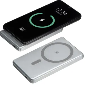 Power Bank Riciclati MagSafe Olympia Personalizzati, Gadget Promozionali - Product Image 2