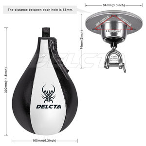 กระสอบทรายซ้อมมวยแบบใหม่ ทำจากหนัง กระสอบทรายซ้อมมวย วัสดุทนทาน กระสอบทรายซ้อมมวย - Product Image 5